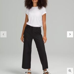 Lululemon City Sleek 5 Pocket High-Rise Wide-Leg Pant 7/8 Length | Size 28